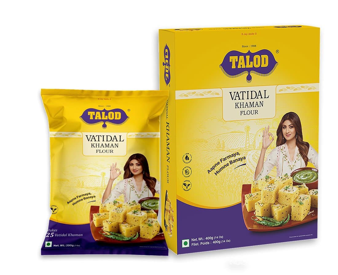 Talod Instant Vatidal Khaman 400g - Ready-to-Cook