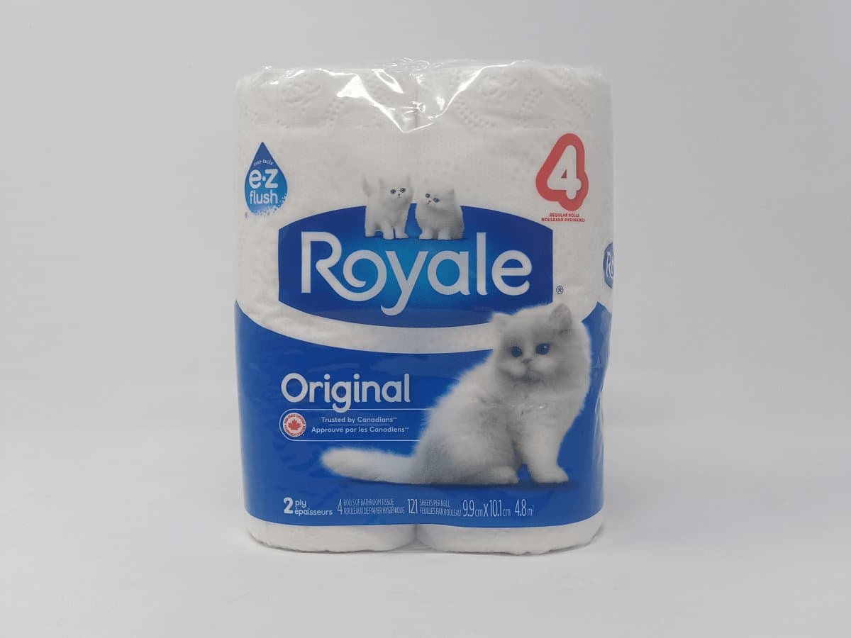 Toilet Paper Tissue 4 Roll Royale - Household