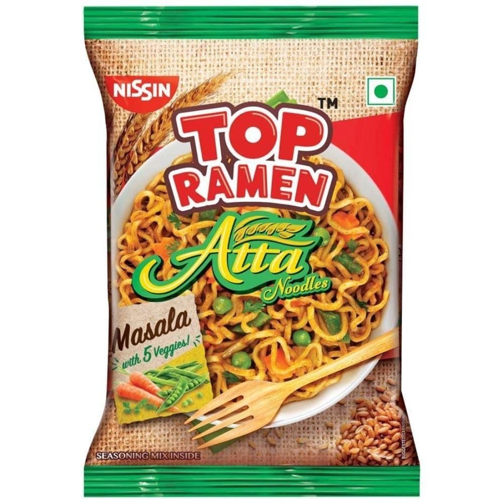 Top Ramen Atta Noodles 280g - Ready-to-Cook