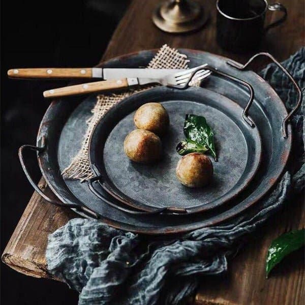 Tray Set 3pcs Vintage - Household