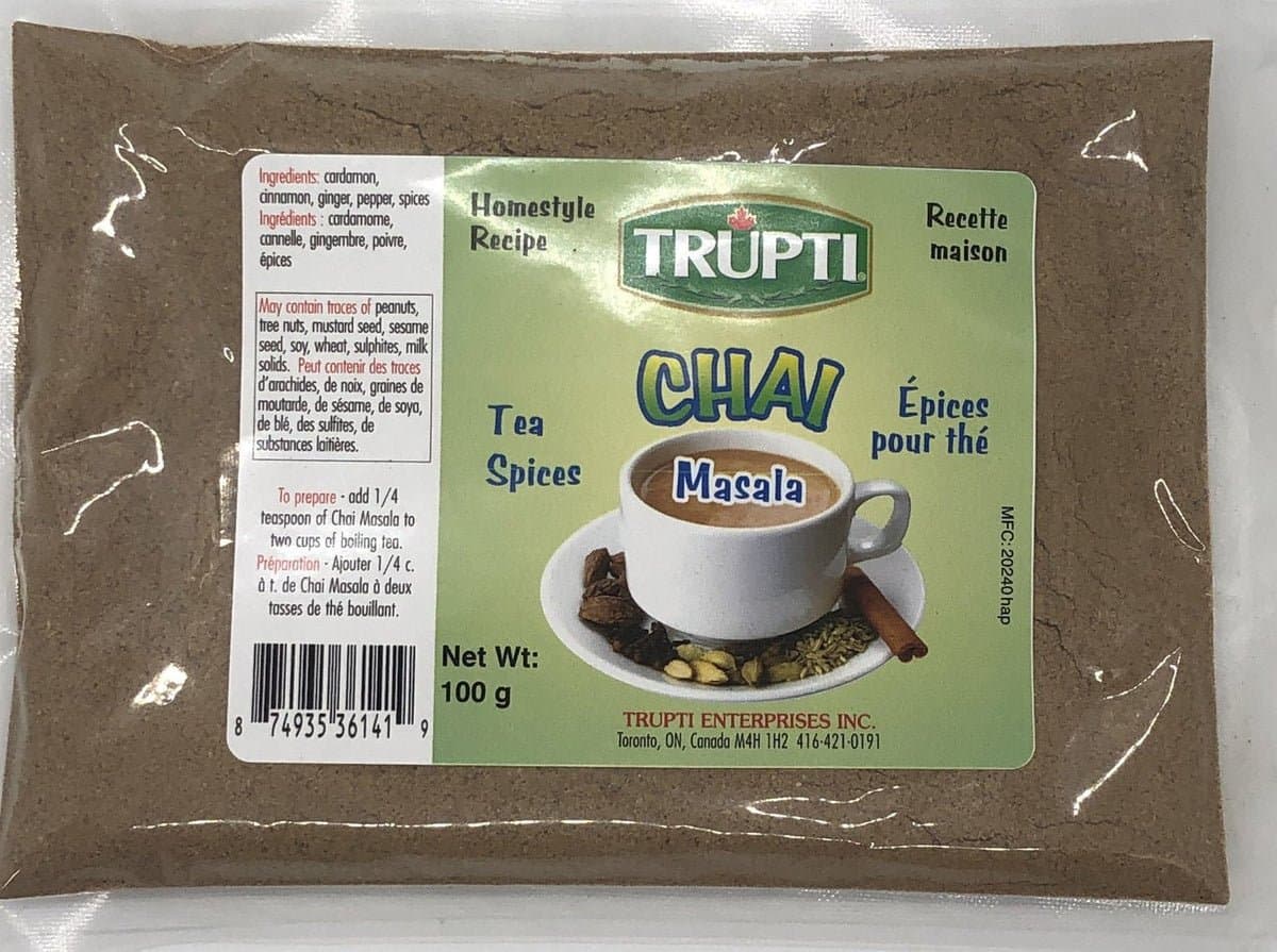 Trupti Chai Masala 100g - Spices and Herbs