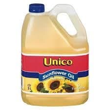 Unico Sunflower Oil 3L - Cooking Essentials