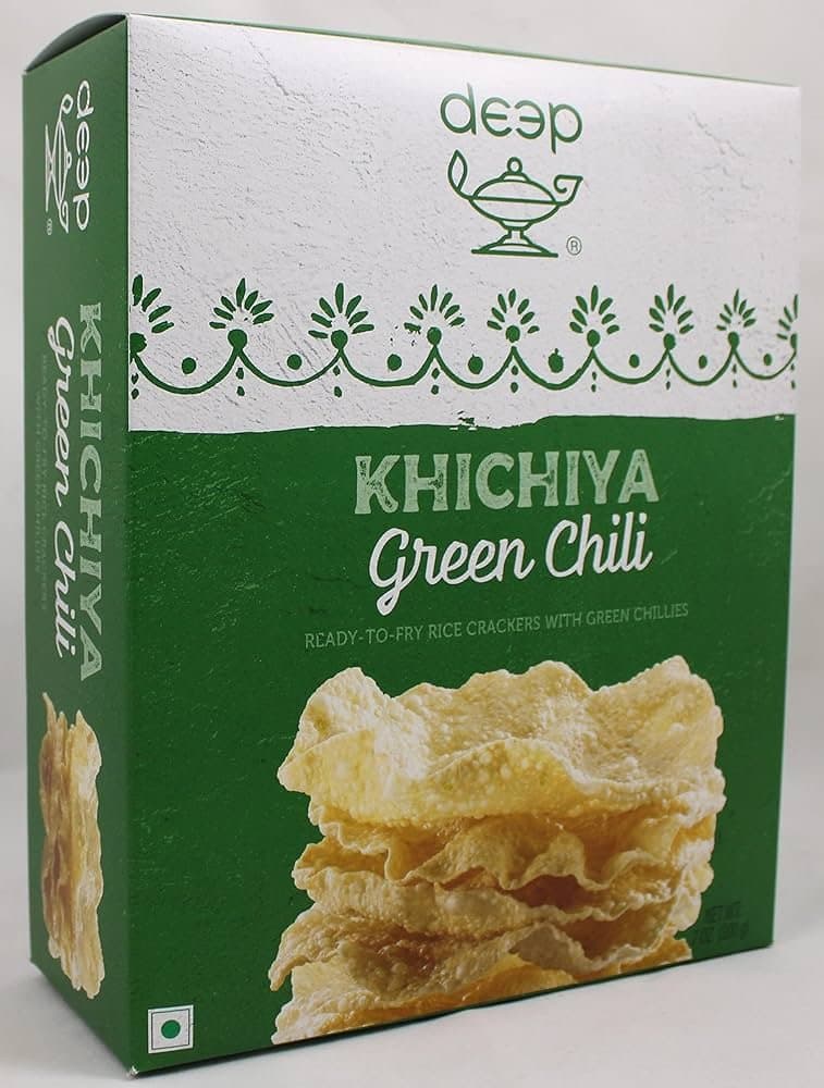 V Green Chilli Papad - Snacks