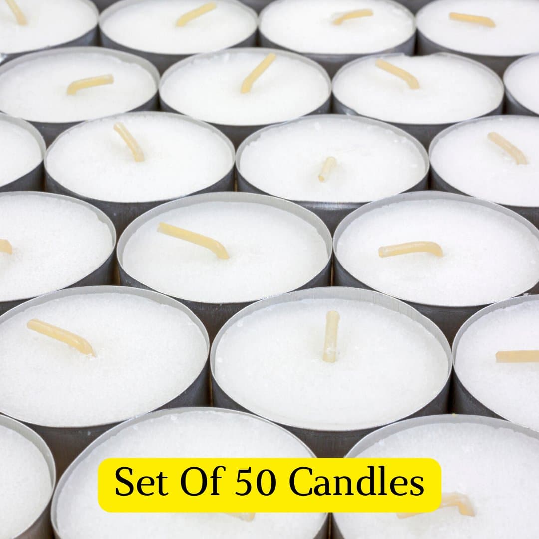 V-FRESH CUSINE Candle Tealight White 20pcs - Household
