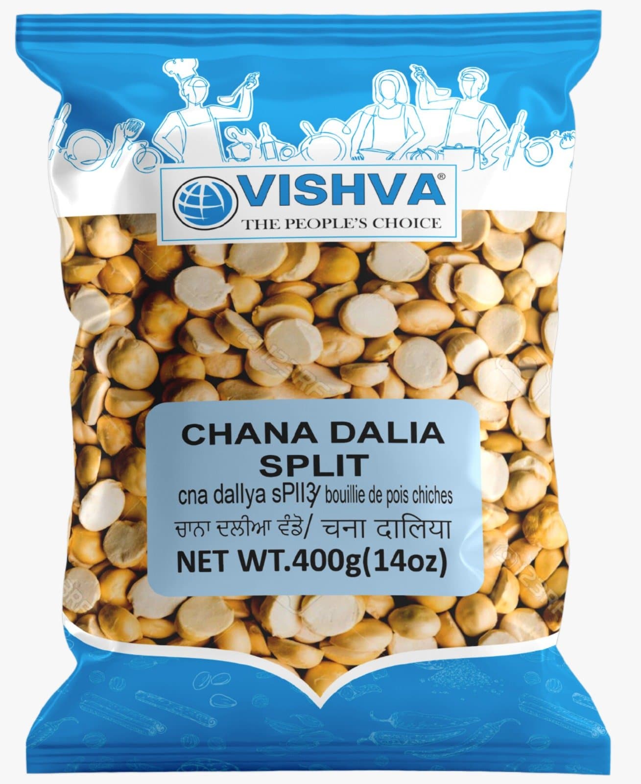 VISHVA Roasted Sing Chana 400g - Snacks
