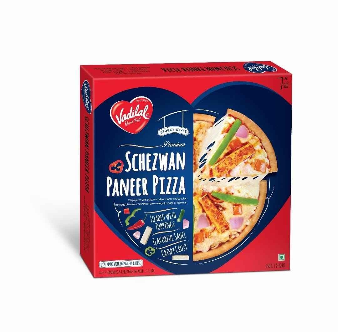 Vad Fr Pizza Schezwan Paneer 250g - Frozen