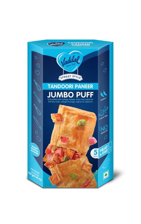 Vad Frozen Kathi Tandori Paneer 200g - Frozen
