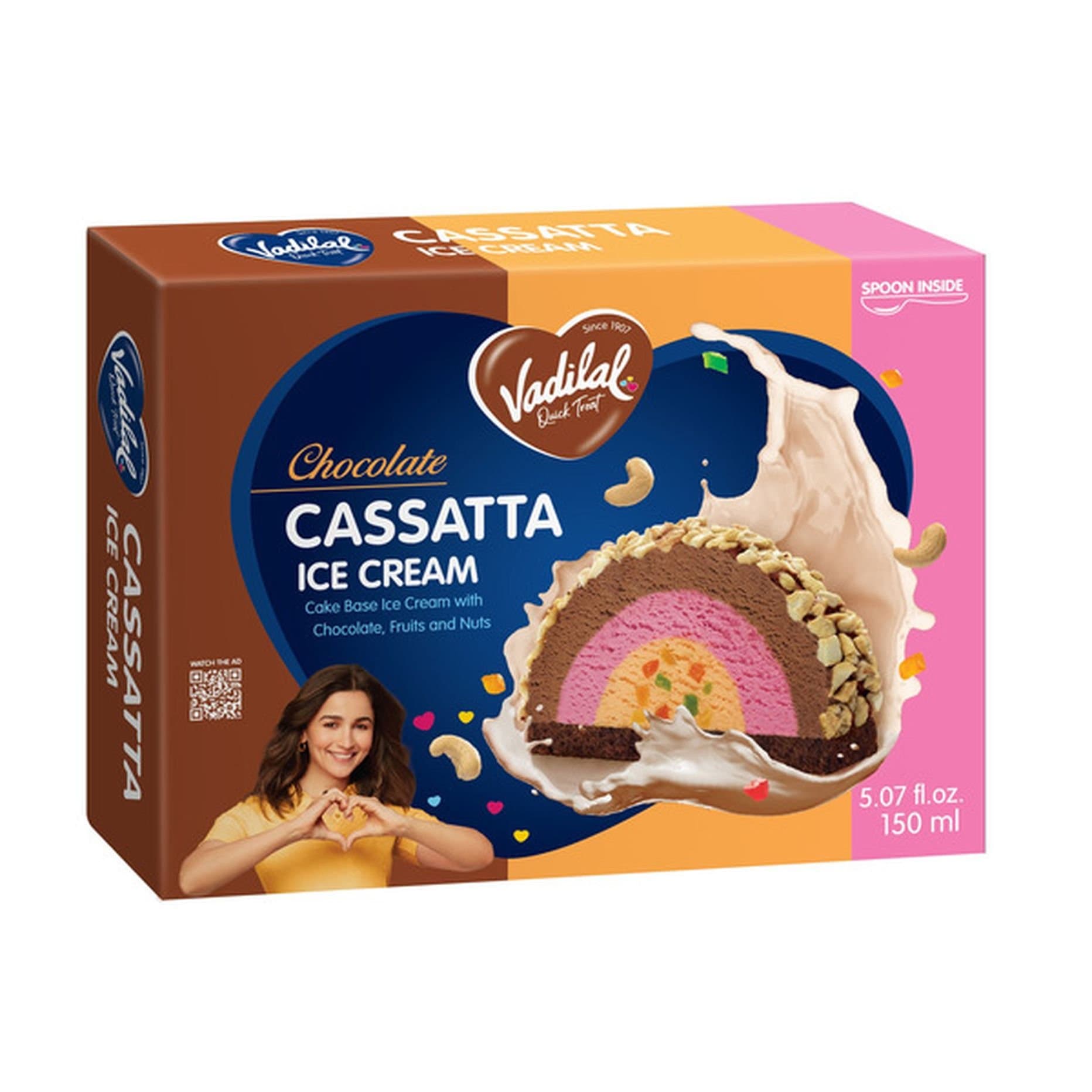 Vadilal Chocolate Cassata 15 - Frozen