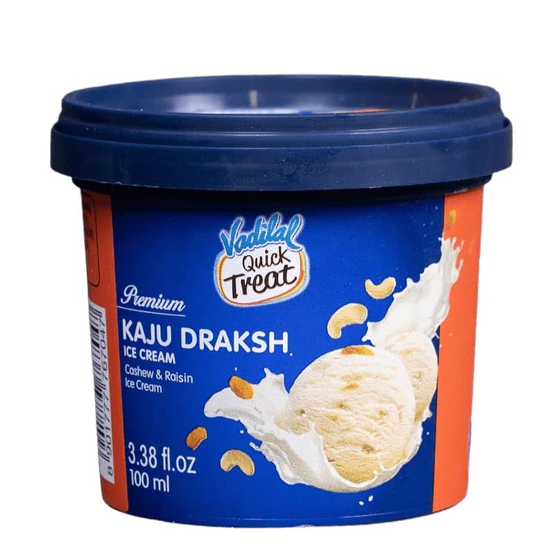 Vadilal Kaju Draksh 100ml - Frozen
