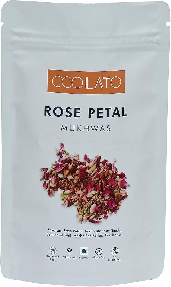 Vishva Mukhwas Rose Petals 25g - Snacks