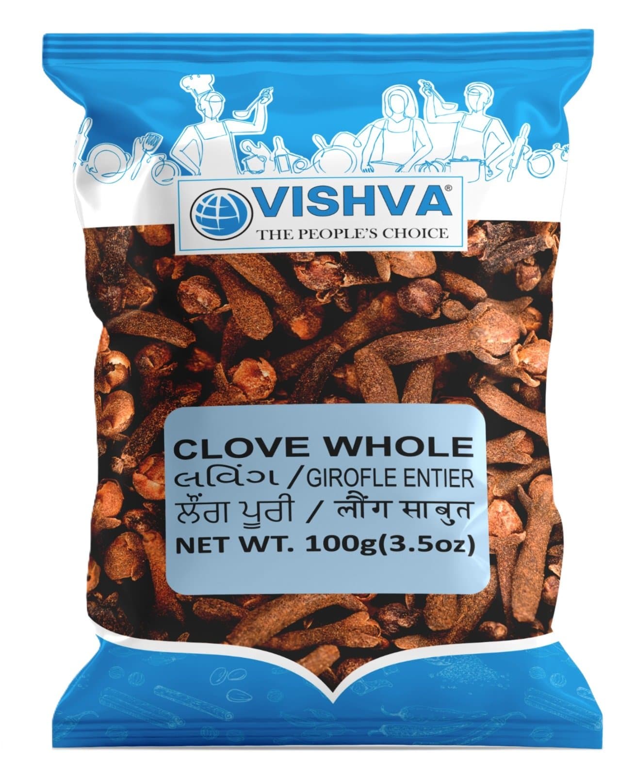 Vishva Spices Clove Whole 100g - Spices and Herbs