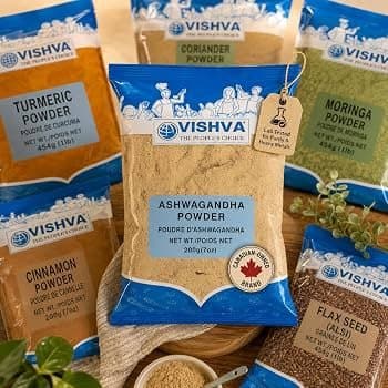 Vishva Spices Flax (Alsi) Seeds 200g - Flour, Grains & Rice