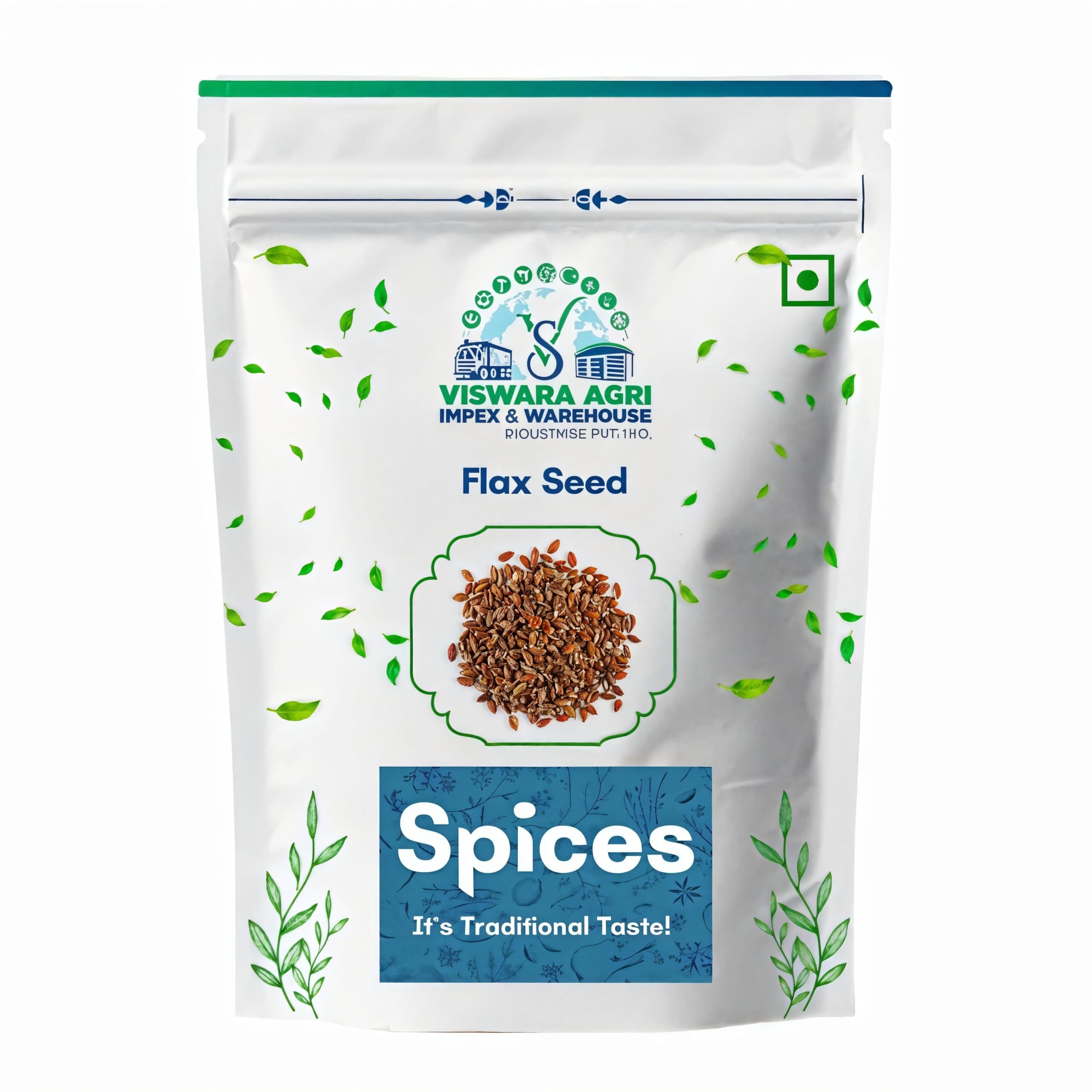 Vishva Spices Flax (Alsi) Seeds 400g - Flour & Grains