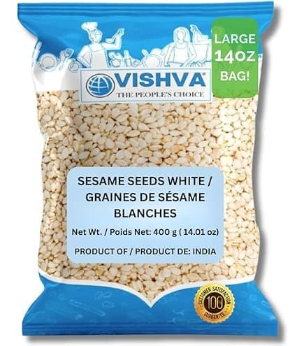 Vishva Spices Sesame Seeds White 400g - Spices and Herbs