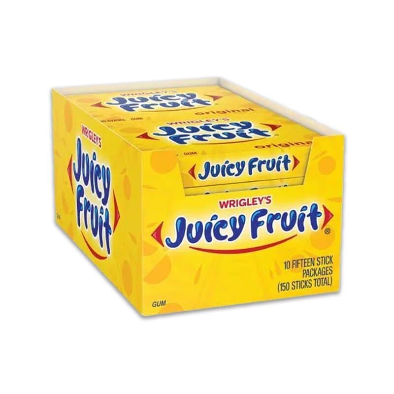 Wrigley's Juicy Fruit Gum Original 15 Stick - Snacks & Namkeen