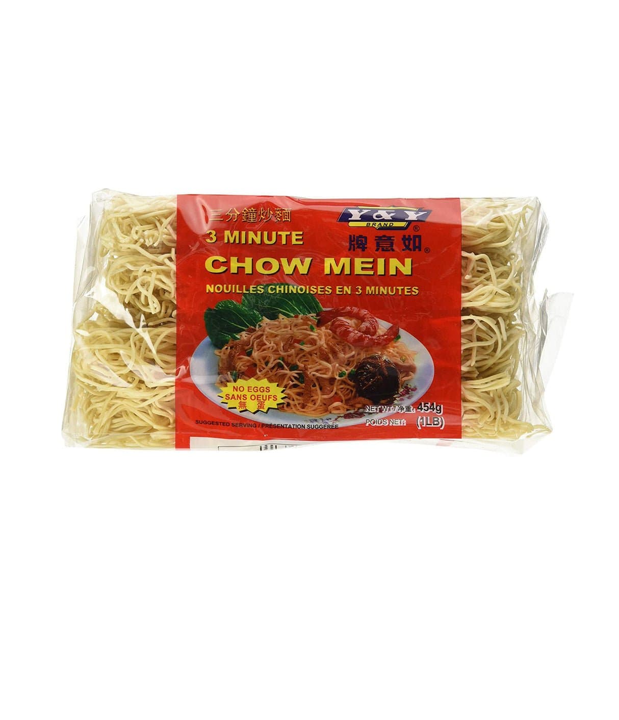 Y&Y Chow Mein 454g - Ready-to-Cook
