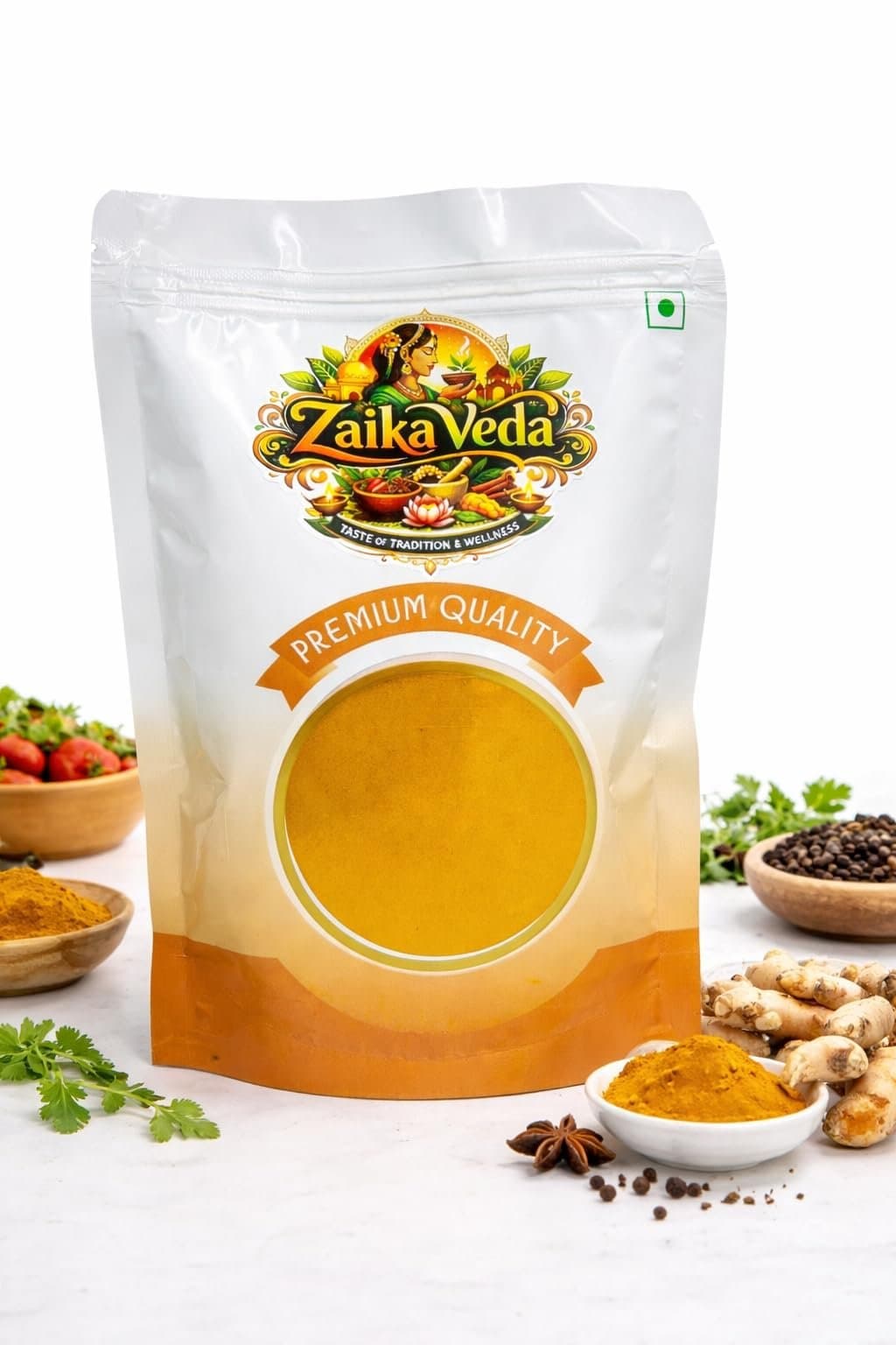 Zaika Turmeric Whole 100g - Spices and Herbs