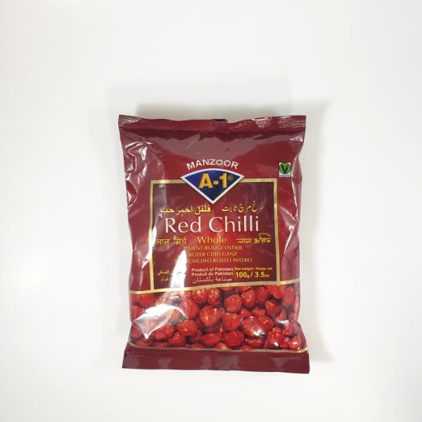 A1 Red Chilli Round 100g - Spices and Herbs
