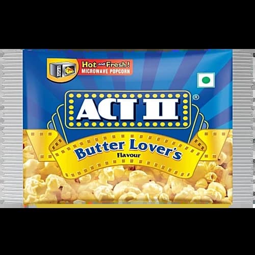 ACT II Butter Popcorn 234g - Snacks & Namkeen