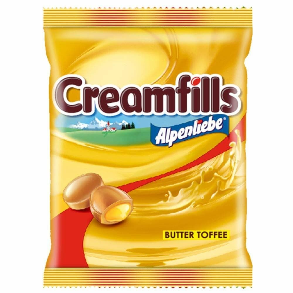 Alpenliebe Cream Orange Candy 8g - Snacks & Namkeen