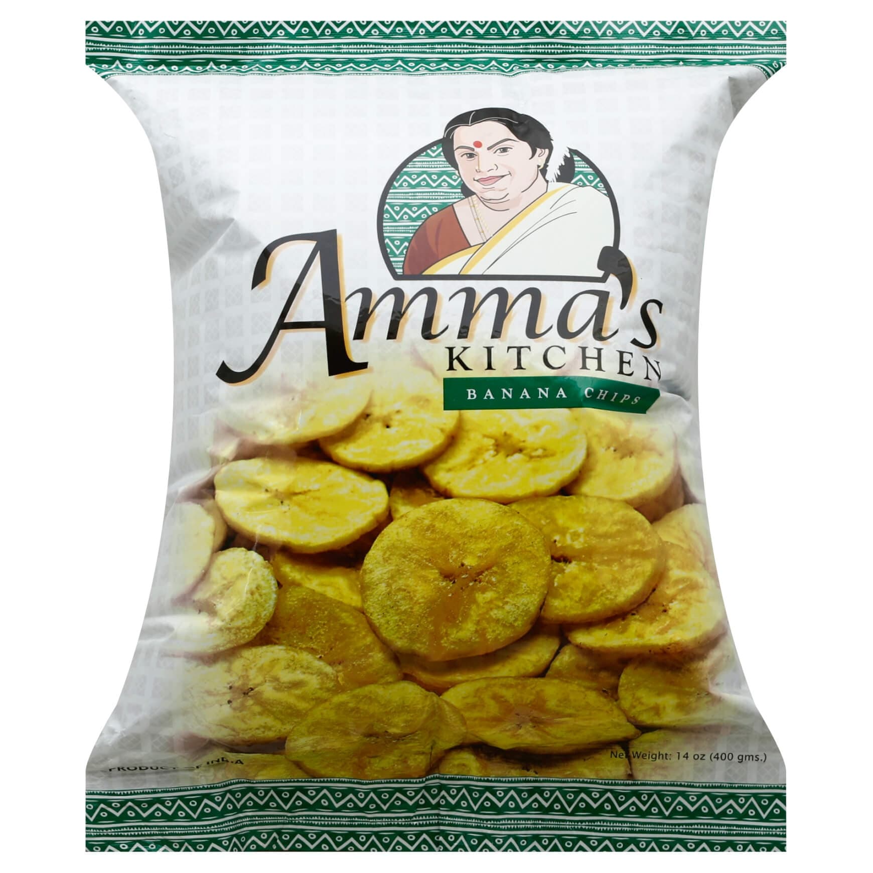 Amma's Kitchen Banana Chips 400g - Snacks