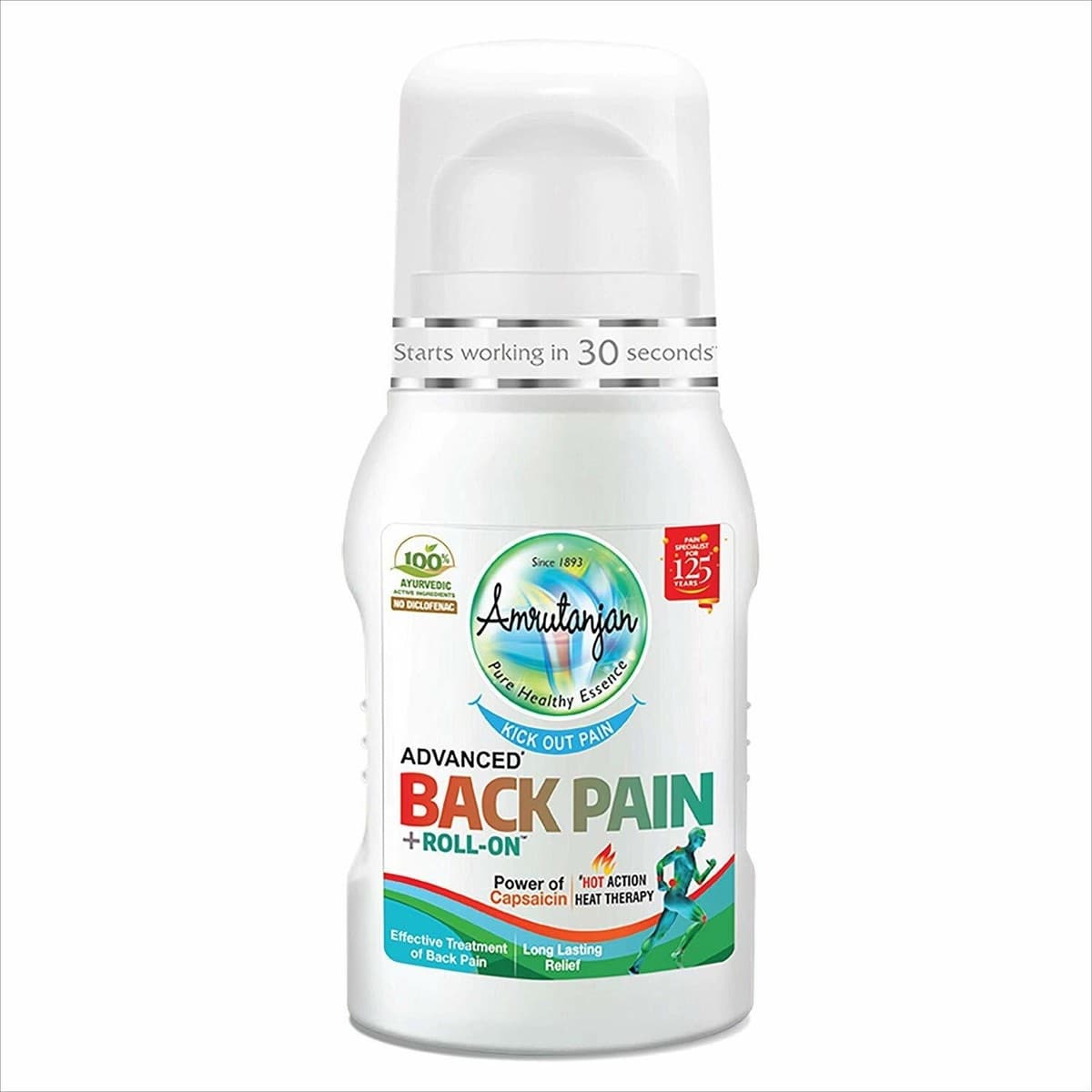 Amrutanjan Roll-On 50ml - Health & Care