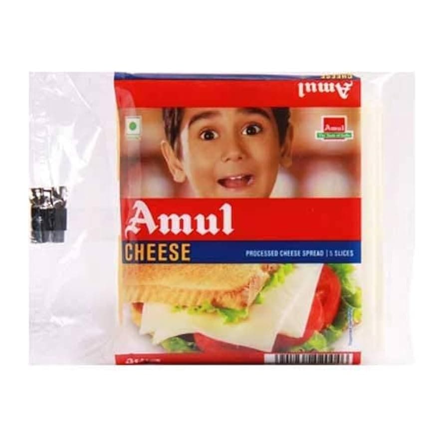 Amul Cheese Slices 200g - Dairy