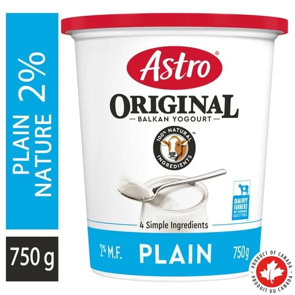 Astro 2% Yogurt 750g - Dairy