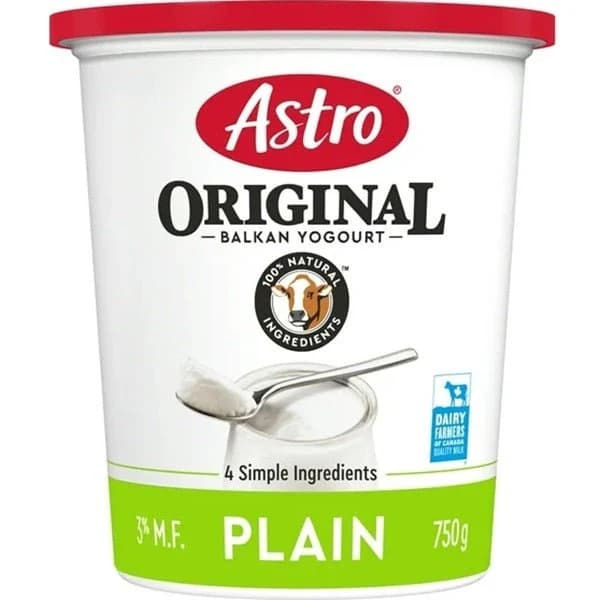 Astro Original 3% Plain Yogurt 750g - Dairy