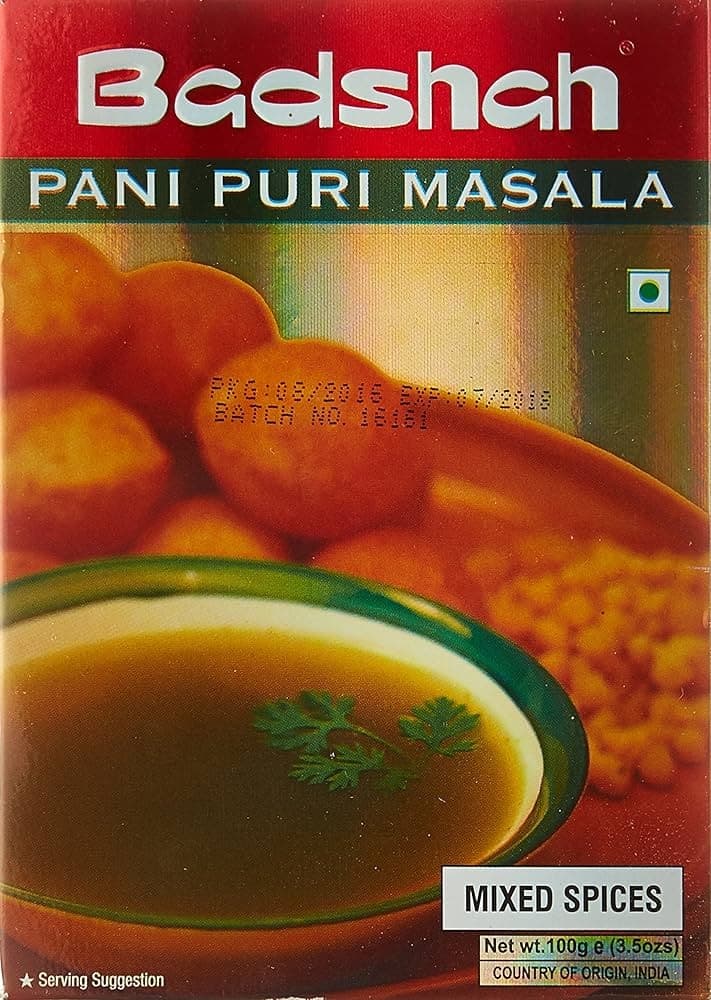Badshah Pani Puri Masala 100g - Spices and Herbs