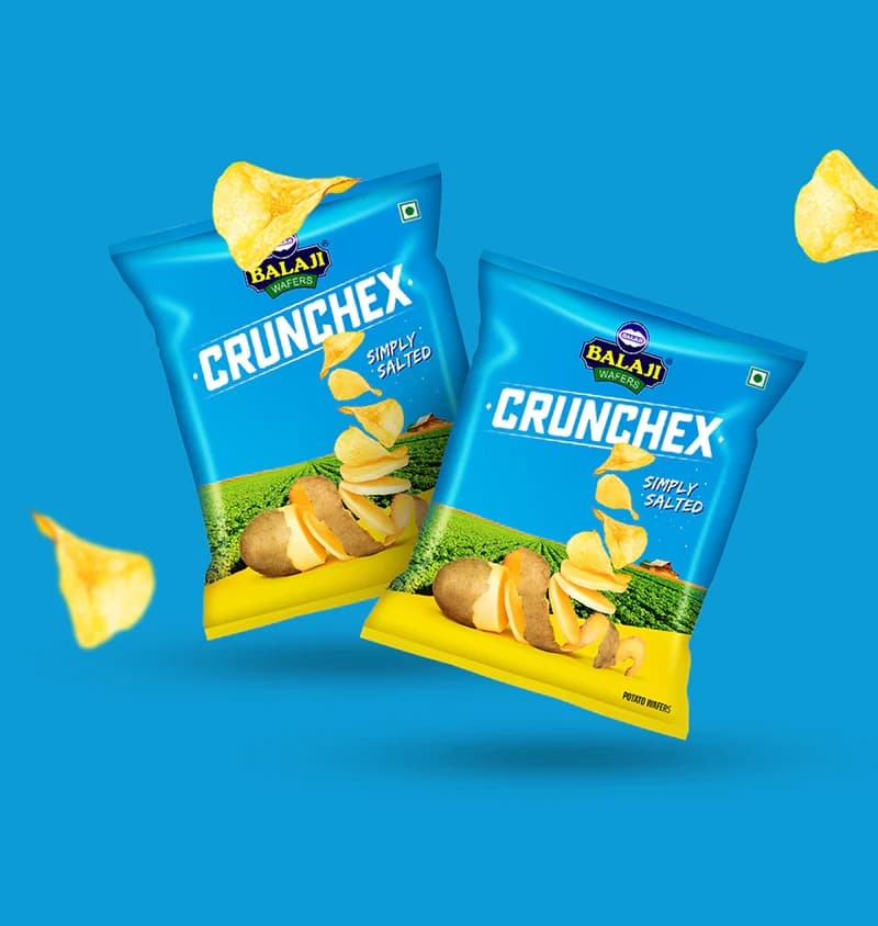Balaji Crunchex Salted 135g - Snacks