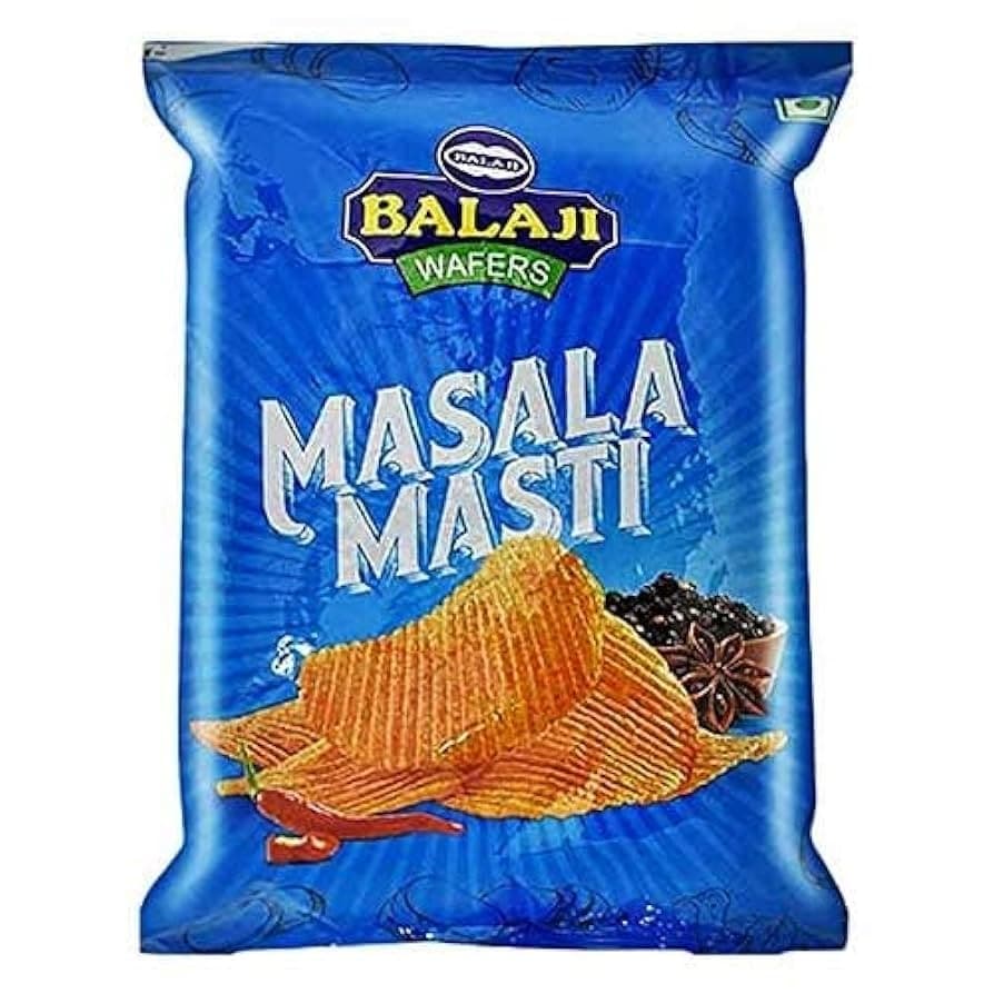 Balaji Masala Masti Potato Chips 150g - Snacks