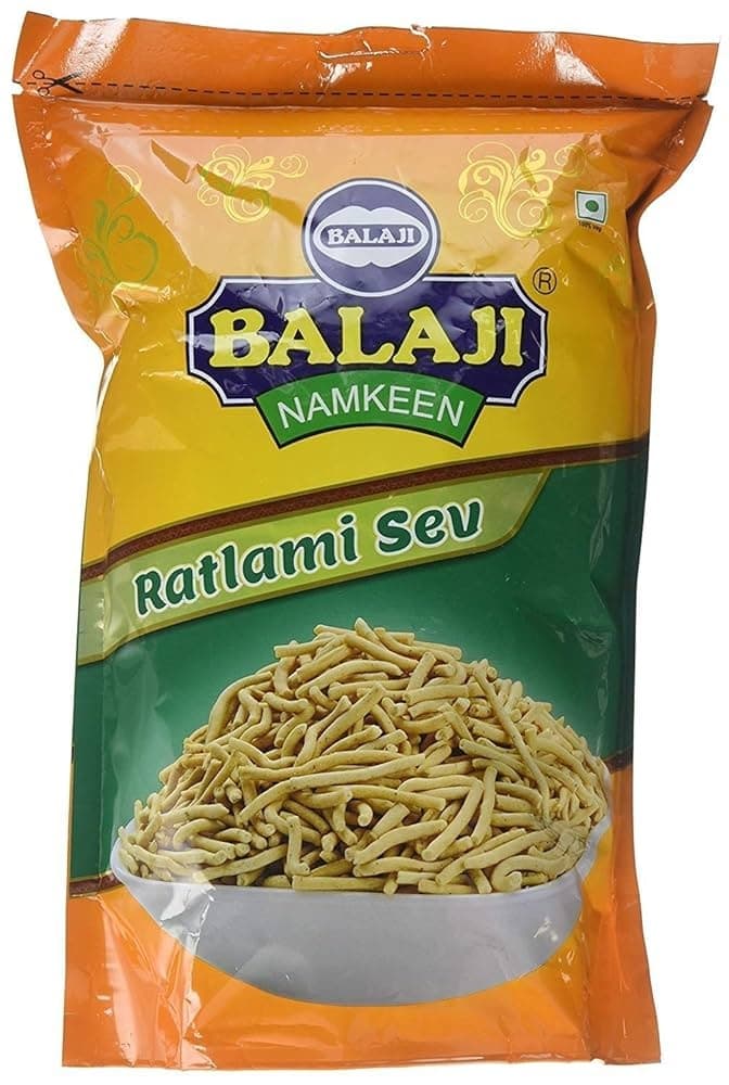 Balaji Ratlami Sev 190g - Snacks