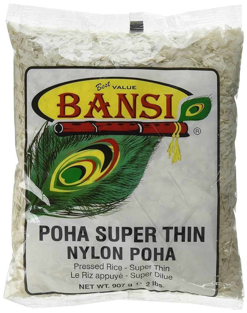 Bansi Poha Thin 2lb - Flour & Grains