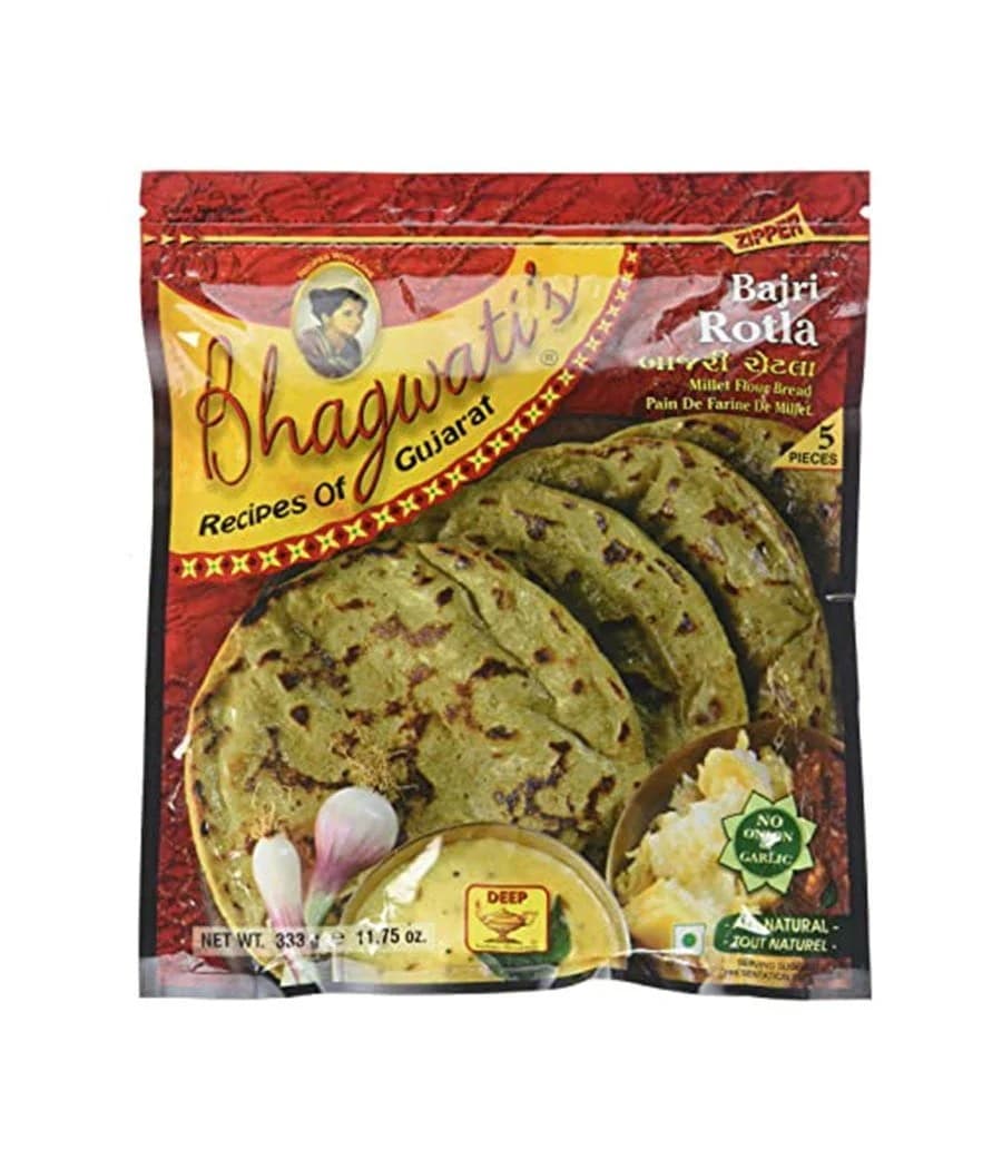 Bhagwati Bajri Rotla 333g - Frozen