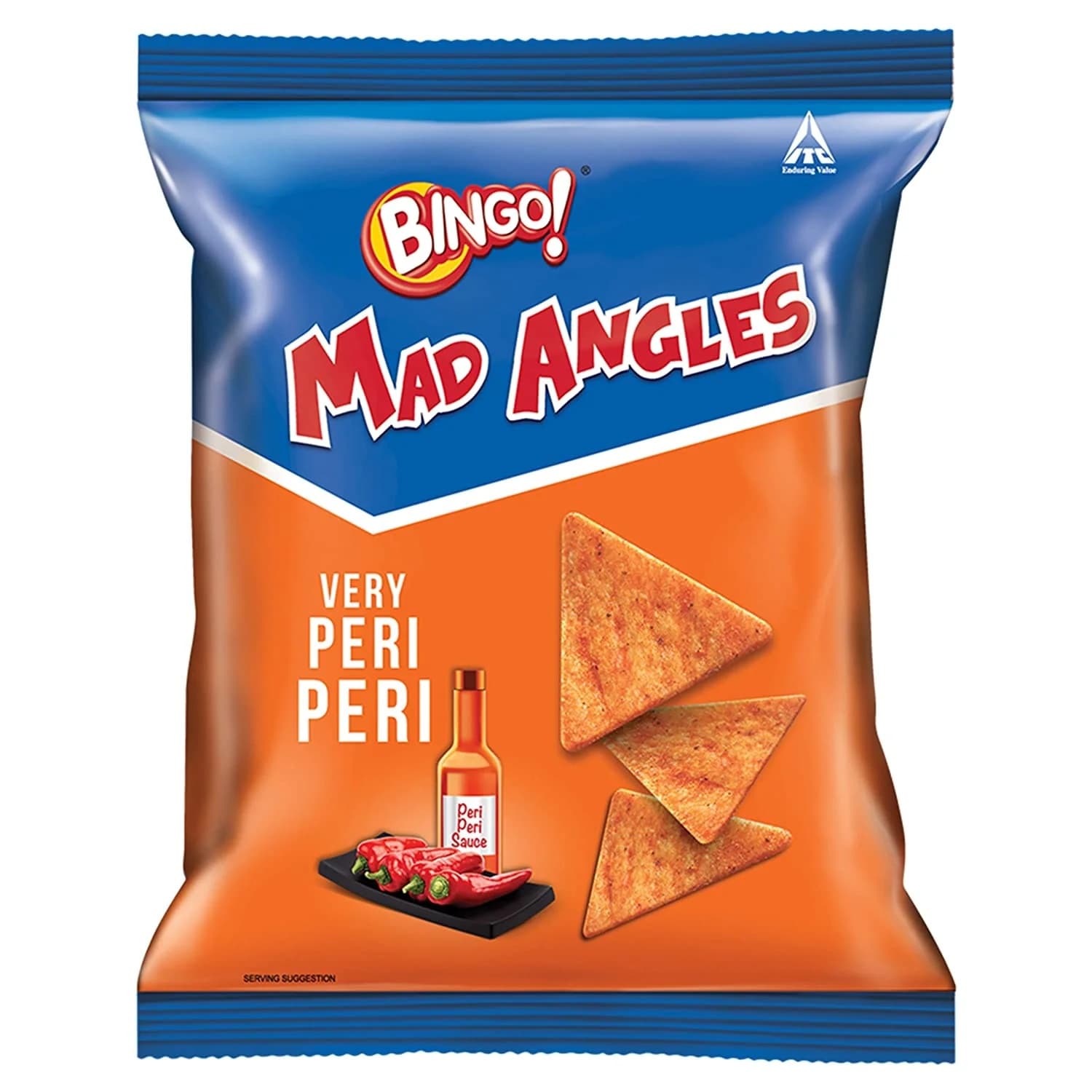 Bingo Mad Angles Very Peri Peri 66g - Snacks