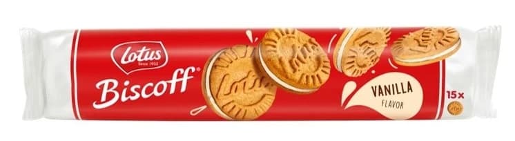 Biscoff Vanilla Cream Cookies 150g - Snacks