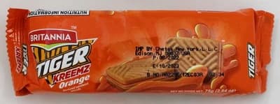 Britannia Tiger Orange Kreemz 300g - Snacks