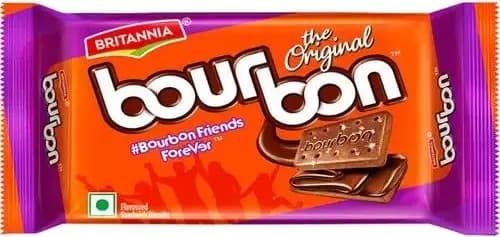 Britannia Bourbon Biscuits 97g - Snacks