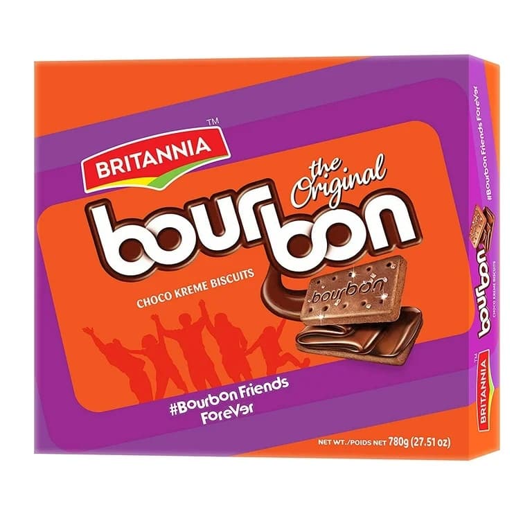 Britannia Bourbon Biscuits 780g - Snacks