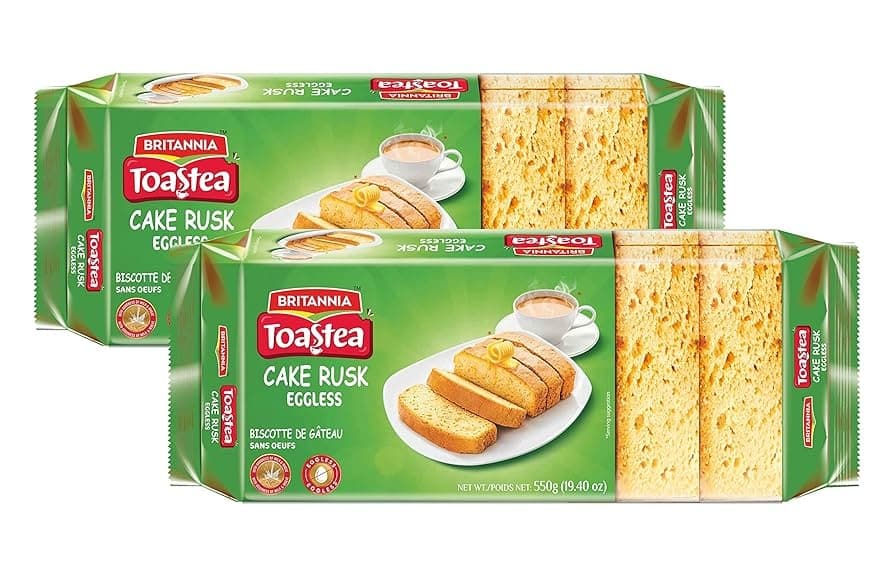 Britannia Cake Rusk 550g - Snacks