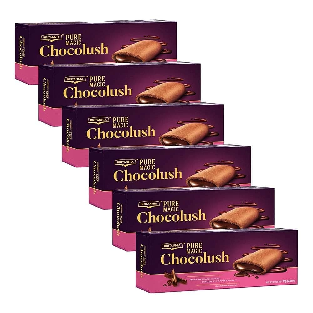 Britannia Puremagic Chocolush 75g - Snacks