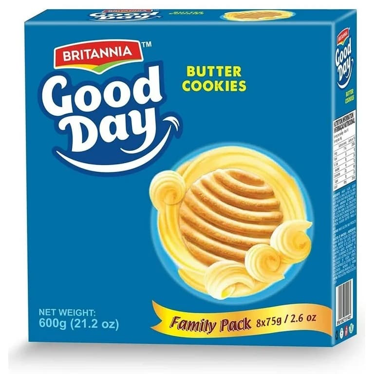 Britannia Good Day Butter 600g - Snacks