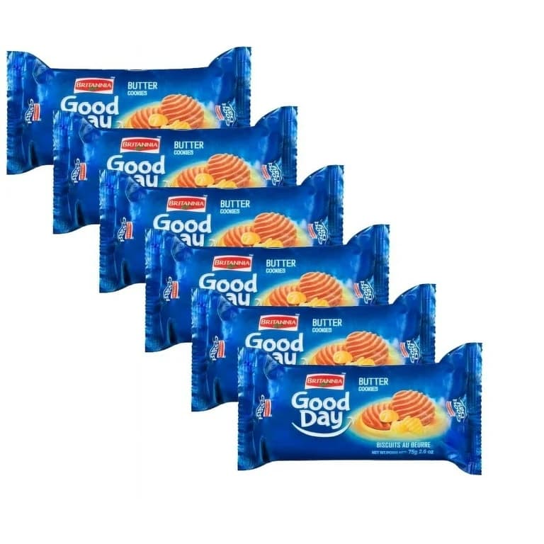 Britannia Good Day Butter Cookies 75g - Snacks