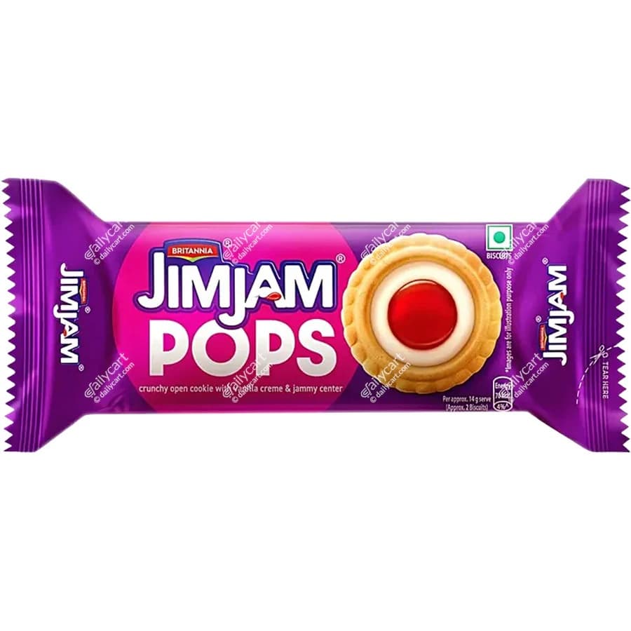 Britannia Jim Jam Pops 70g - Snacks