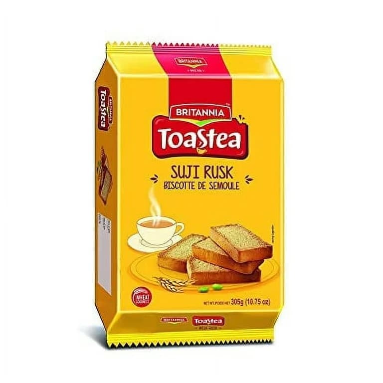 Britannia Sooji Rusk 305g - Snacks