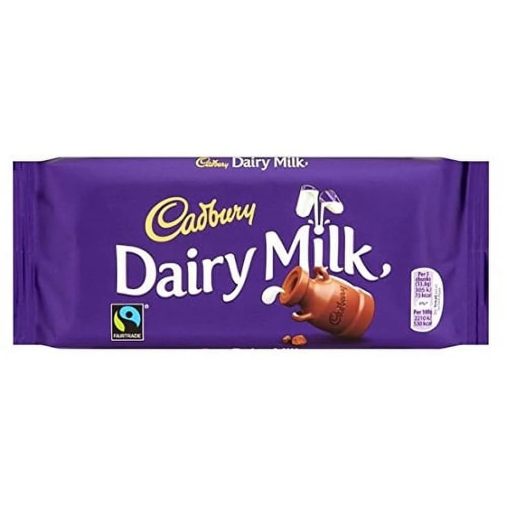 Cadbury Dairy Milk Chocolate 110g - Cooking Essentials