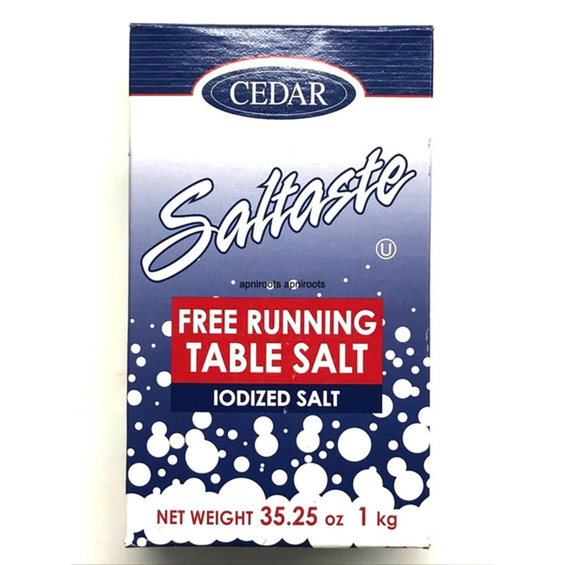 Cedar Table Salt 1kg - Spices and Herbs
