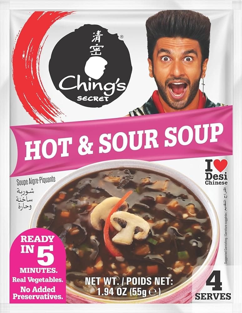 Ching's Hot & Sour Soup 55g - Condiments