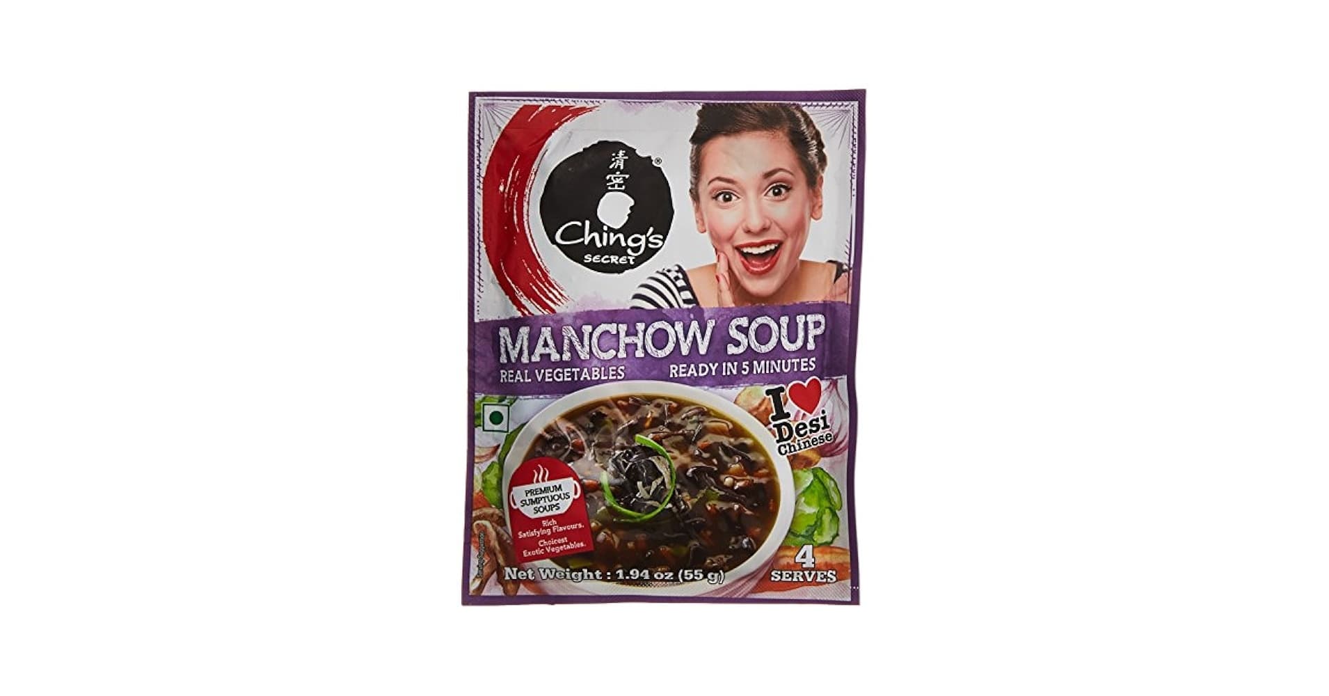 Ching's Manchow Soup 55g - Condiments